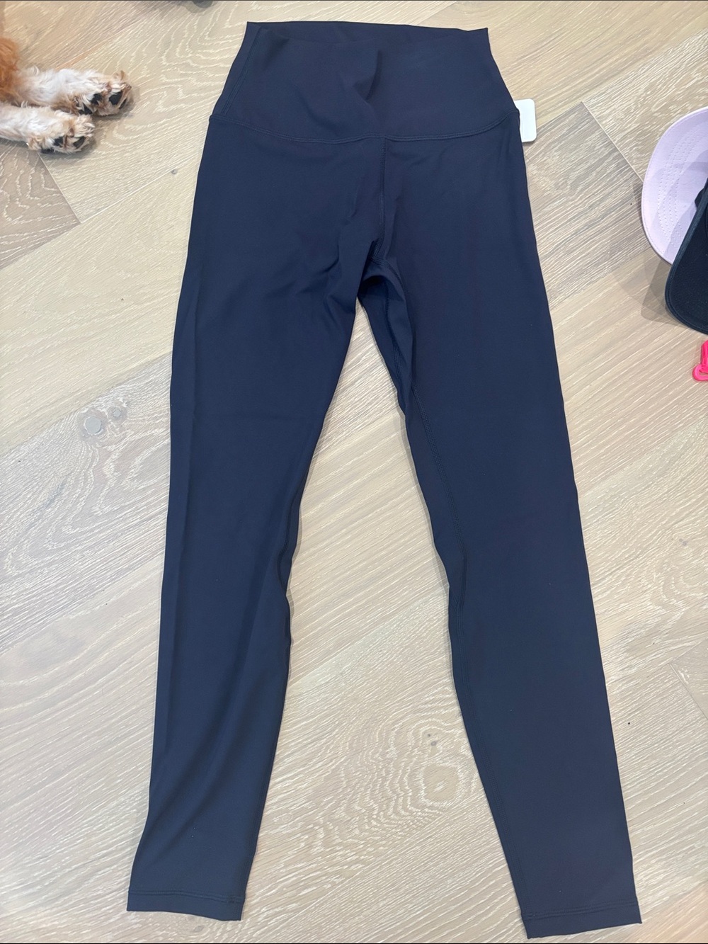 CRZ YOGA navy High-Waist Performance Leggings